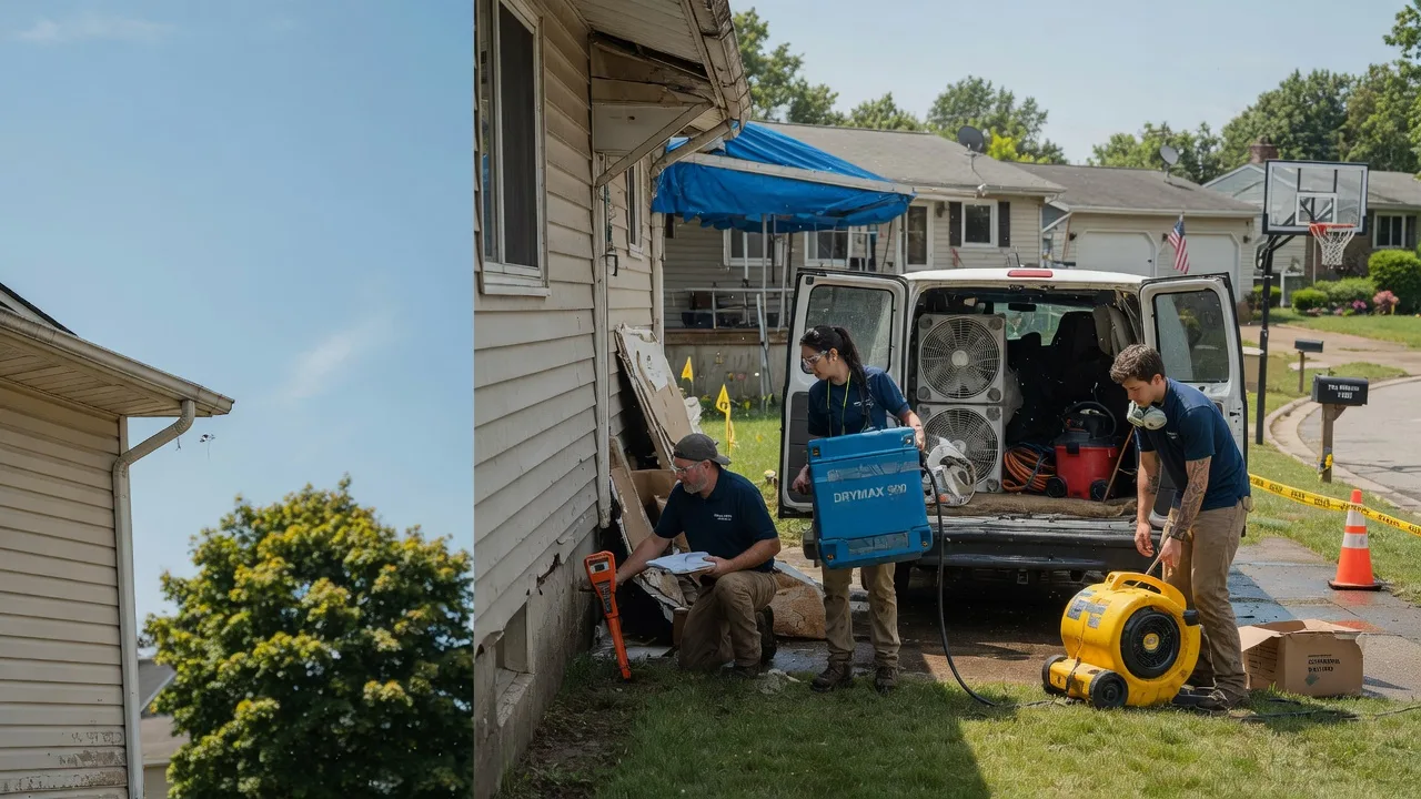 Ceiling Leak Cleanup in Sudlersville, MD near me